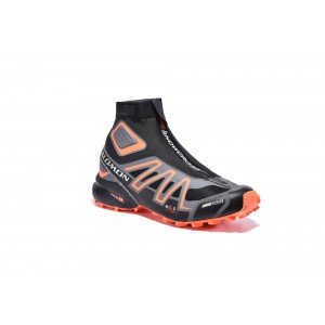 Salomon Snowcross CS Trail Running Shoes In Black Orange