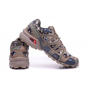 Salomon Speedcross 3 CS Trail Running Shoes In Army Brown