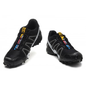 Salomon Speedcross 3 CS Trail Running Shoes In Black Fluorescent