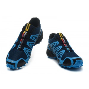 Salomon Speedcross 3 CS Trail Running Shoes In Blue Black