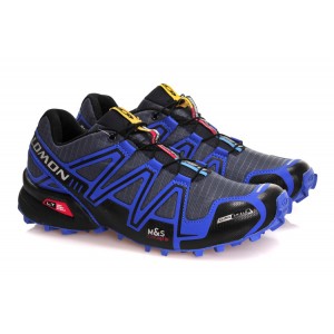Salomon Speedcross 3 CS Trail Running Shoes In Blue Grey