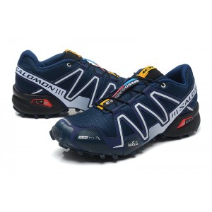 Salomon Speedcross 3 CS Trail Running Shoes In Blue White