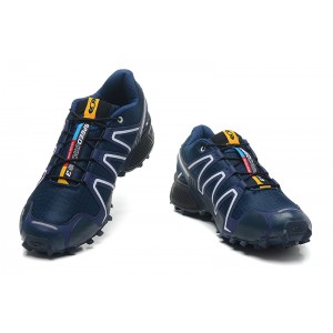 Salomon Speedcross 3 CS Trail Running Shoes In Blue White