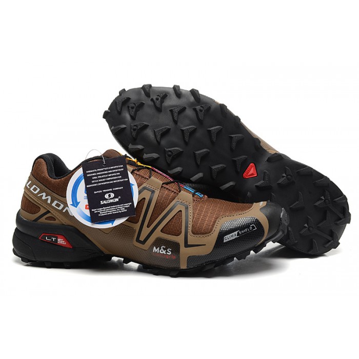 Salomon Speedcross 3 CS Trail Running Shoes In Brown