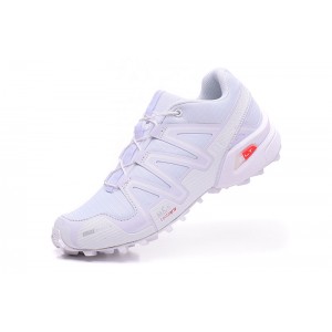 Salomon Speedcross 3 CS Trail Running Shoes In Full White