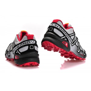 Salomon Speedcross 3 CS Trail Running Shoes In Grey Black