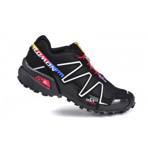 Women Salomon Speedcross 3 CS Trail Running Shoes In Black Silver