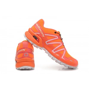 Women Salomon Speedcross 3 CS Trail Running Shoes In Orange