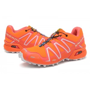 Women Salomon Speedcross 3 CS Trail Running Shoes In Orange