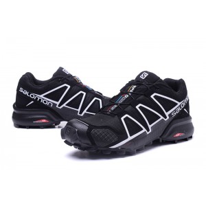 Salomon Speedcross 4 Trail Running Shoes In Black White