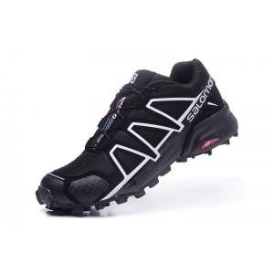 Salomon Speedcross 4 Trail Running Shoes In Black White