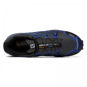 Salomon Speedcross 4 Trail Running Shoes In Blue Black