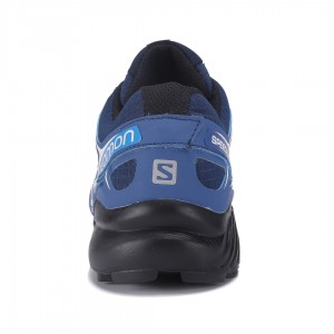 Salomon Speedcross 4 Trail Running Shoes In Deep Blue