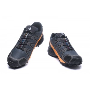 Salomon Speedcross 4 Trail Running Shoes In Deep Gray Red
