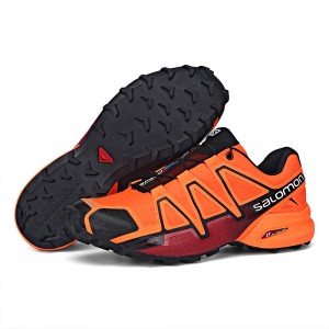 Salomon Speedcross 4 Trail Running Shoes In Orange