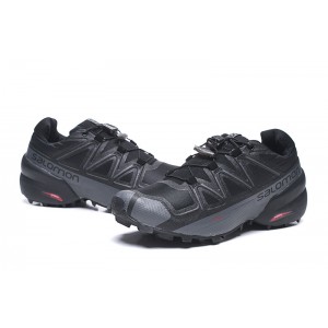 Salomon Speedcross 5 GTX Trail Running Shoes In Black Grey