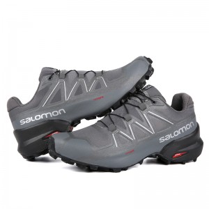 Salomon Speedcross 5 GTX Trail Running Shoes In Full Gray