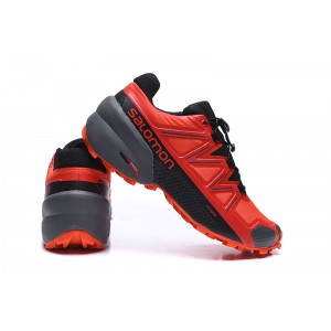 Salomon Speedcross 5 GTX Trail Running Shoes In Red Black
