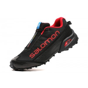 Salomon Speedcross 5M Running Shoes In Black Red