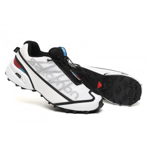 Salomon Speedcross 5M Running Shoes In White Black