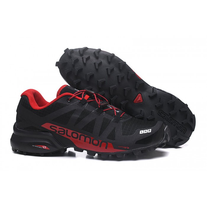 Salomon Speedcross Pro 2 Trail Running Shoes In Black Red