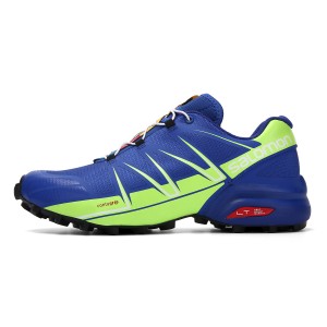 Salomon Speedcross Pro Contagrip Shoes In Blue Fluorescent