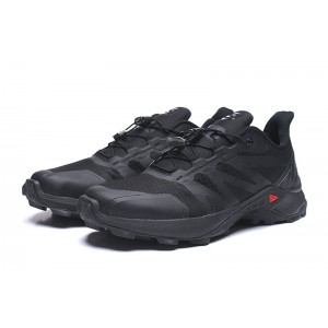 Men's Salomon Shoes Supercross Trail Running In Black