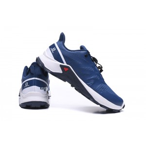 Men's Salomon Shoes Supercross Trail Running In Blue