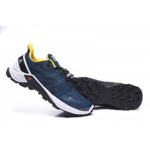 Men's Salomon Shoes Supercross Trail Running In Dark Blue