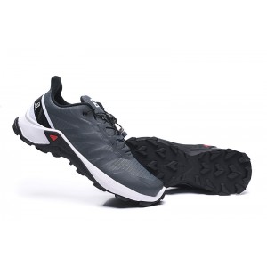 Men's Salomon Shoes Supercross Trail Running In Gray
