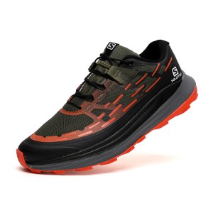 Salomon Ultra Glide Trail Running Shoes In Black Red