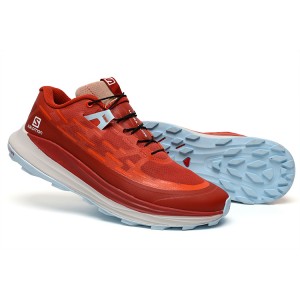 Salomon Ultra Glide Trail Running Shoes In Red White