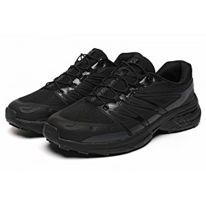 Women Salomon XT-Wings 2 Unisex Sportstyle Shoes In Full Black