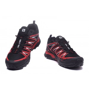 Salomon X ULTRA 3 GTX Waterproof Shoes In Black Red