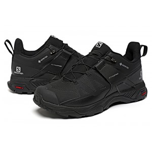 Salomon X Ultra 4 Gore-Tex Hiking Shoes In Full Black