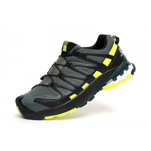 Salomon XA PRO 3D Trail Running Shoes In Army Green Black