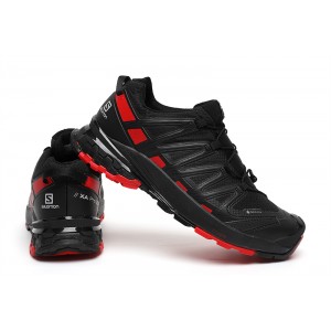 Salomon XA PRO 3D Trail Running Shoes In Black Red