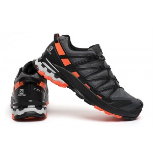 Salomon XA PRO 3D Trail Running Shoes In Gray Black Orange