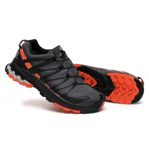 Salomon XA PRO 3D Trail Running Shoes In Gray Black Orange