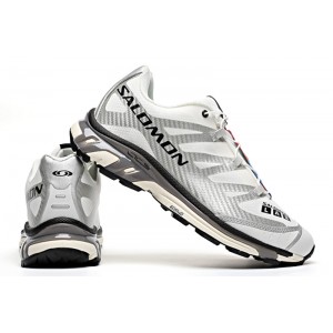 Salomon XT-4 Advanced Unisex Sportstyle Shoes In Silver White
