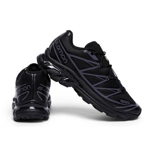 Salomon XT-6 Advanced Unisex Sportstyle Shoes In Black Dark Gray