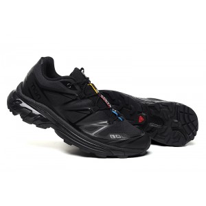 Salomon XT-6 Advanced Unisex Sportstyle Shoes In Full Black
