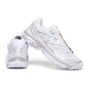 Salomon XT-6 Advanced Unisex Sportstyle Shoes In Full White