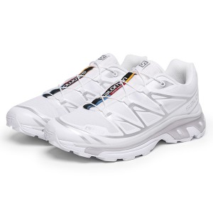 Salomon XT-6 Advanced Unisex Sportstyle Shoes In Full White