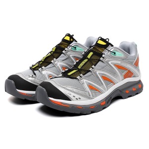 Men's Salomon Shoes XT Quest In Silver Gray Orange