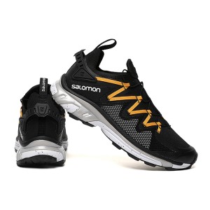 Salomon XT-Rush Unisex Sportstyle Shoes In Black Gold