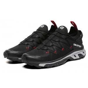 Salomon XT-Rush Unisex Sportstyle Shoes In Black Gray