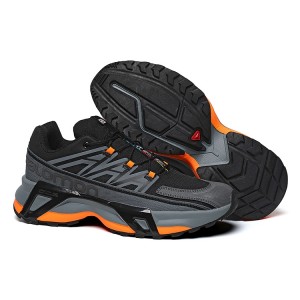Men's Salomon Shoes XT Street In Black Gray Orange