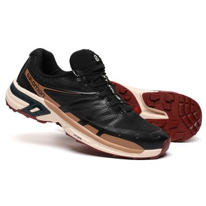 Salomon XT-Wings 2 Unisex Sportstyle Shoes In Black Brown